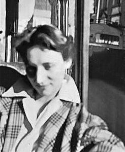 My dear friend Gaëtane in the bus on our way one Sunday morning to Equevilley to spend the day with the old aunts, Mémé and Tata.