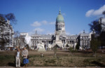Congressional Plaza with the palace of the Arentine Congress