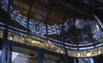 Beautiful ceiling of old café, style more or less 'déco'. sj79_44a062-aa-500