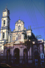 Jujuy cathedral with the almost incredible golden interior.