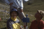 A pause for a photo, taken by Fritz this time. Renate standing, Siv and John sitting. sj91_46b031-a-B-550